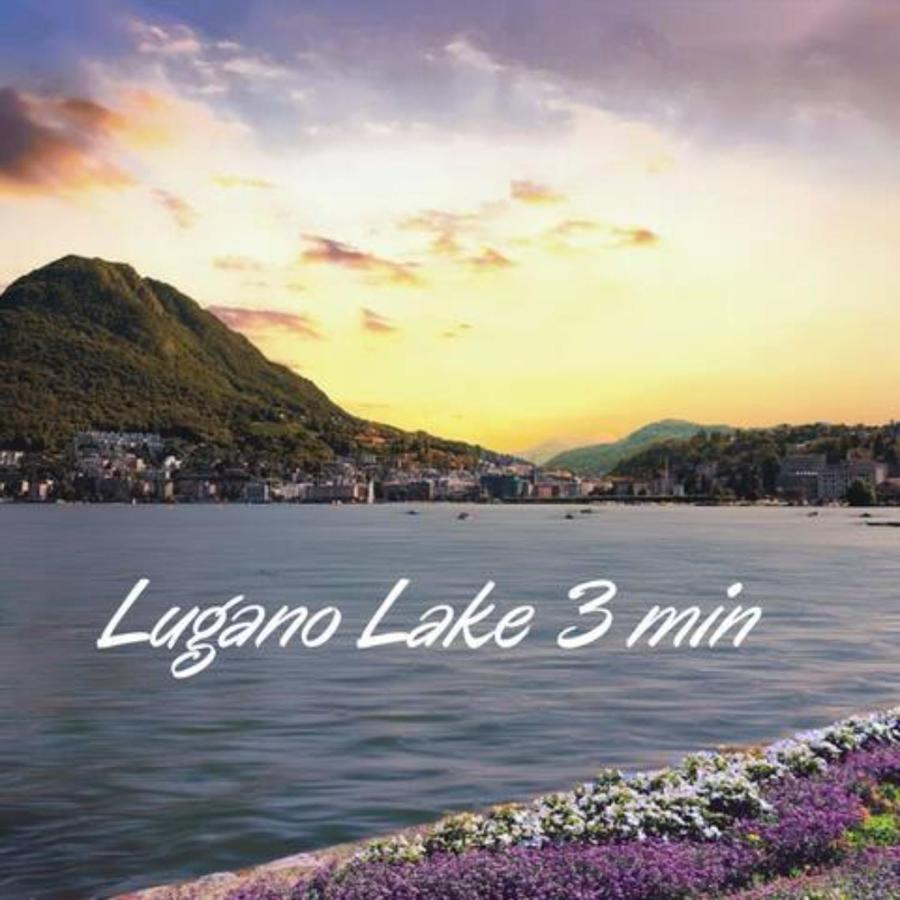 Apartamento Duplex Loft In Lugano Center With Garden, Wi-Fi -By Easylife Swiss Exterior foto